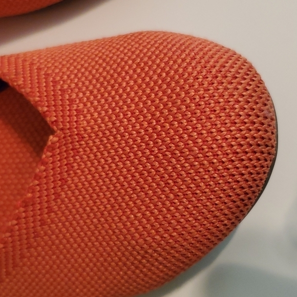 Rothy's persimmon/orange canvas size 6 round toe - Picture 6 of 8